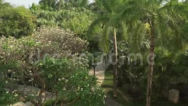 美丽的热带花园现场度假酒店时间三亚5号大东海湾股票录像